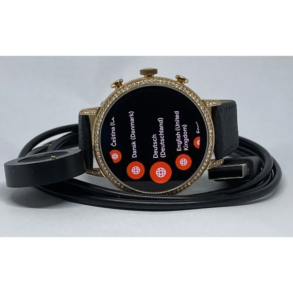 Fossil Gen 4 Authentic Digital Dial Smart Watch Custom Band FTW6011 DC498